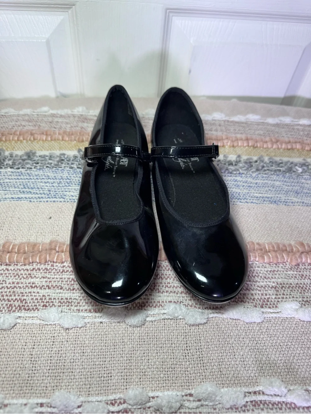 Kids Black Patent Mary Jane Dress Shoes